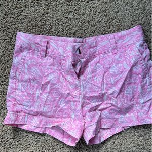 Girls Vineyard Vines Toile Shell Shorts